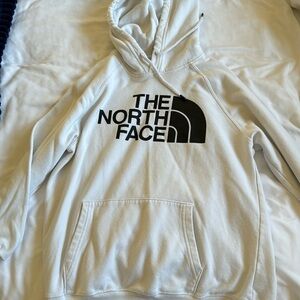 The North Face Hoodie, White, size M